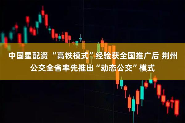 中国星配资 “高铁模式”经验获全国推广后 荆州公交全省率先推出“动态公交”模式